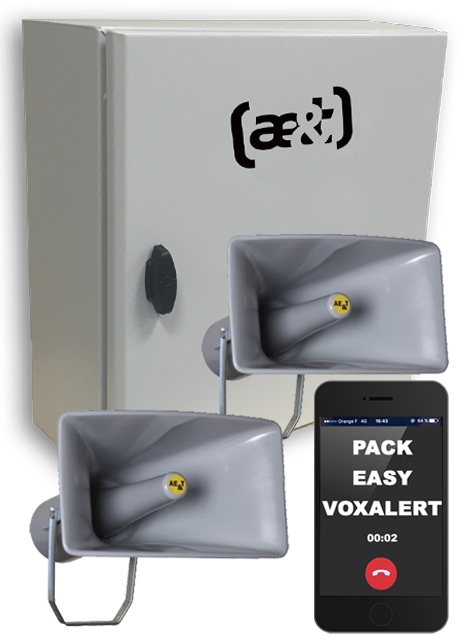 ae&t présente la Centrale VOXALERT<sup>®</sup>, sa nouvelle solution d’alerte et d’évacuation modulable construite avec sa solution de réseau numérique d’alerte et d’évacuation sonore VIGInet<sup>®</sup>